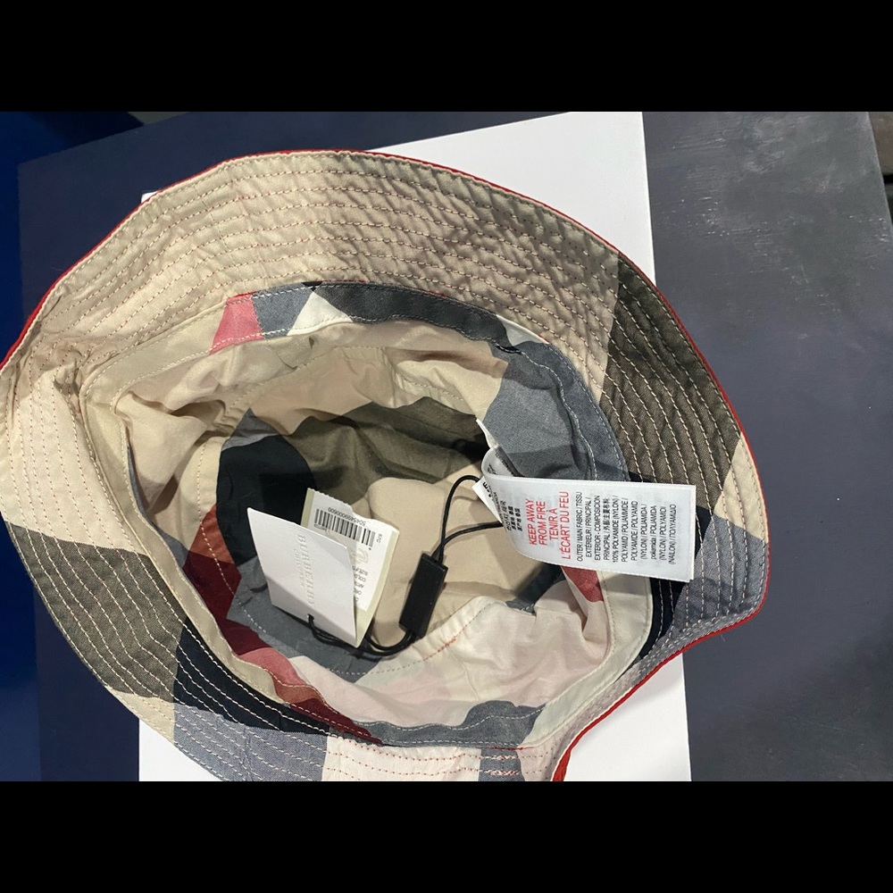 Burberry Bucket Hat.